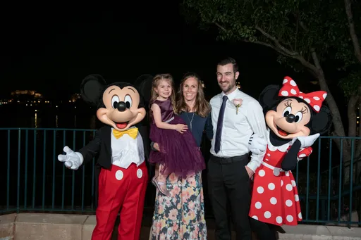Mickey, Minnie, and the Malone family